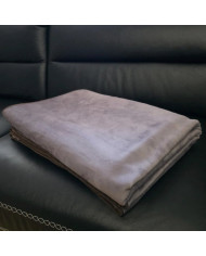 Narzuta drukowana 160x200 cm STONE BROWN