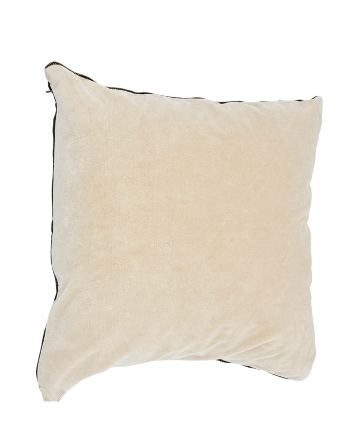 Poszewka dzianinowa na poduszkę Bawełna+Kaszmir 45x45 cm  ROMA CHOCOLATE