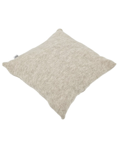 Knitted blanket and cushion set - SET MILANO LATTE