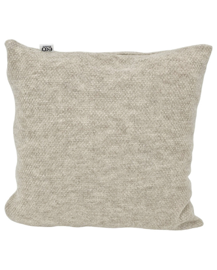 Knitted blanket and cushion set - SET MILANO LATTE