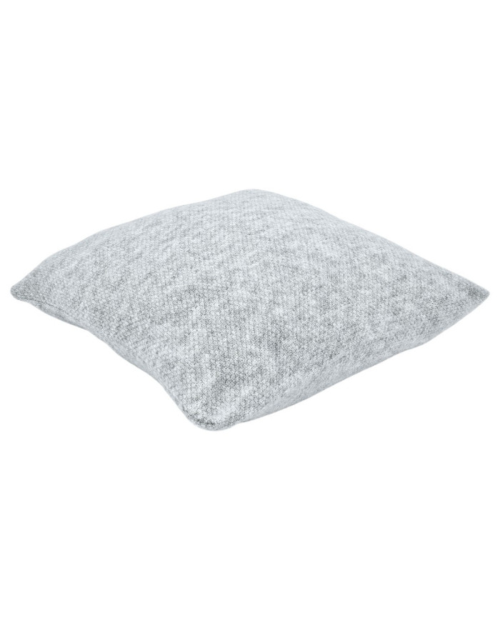 Knitted blanket and cushion set - SET MILANO PEARL