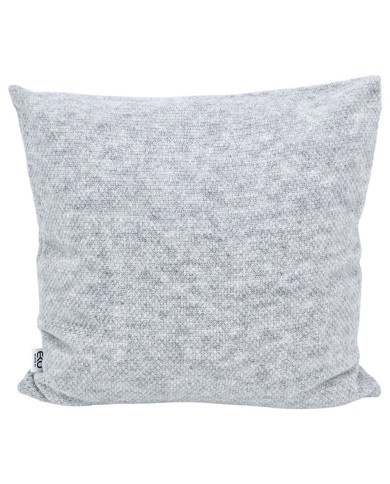 Knitted blanket and cushion set - SET MILANO PEARL