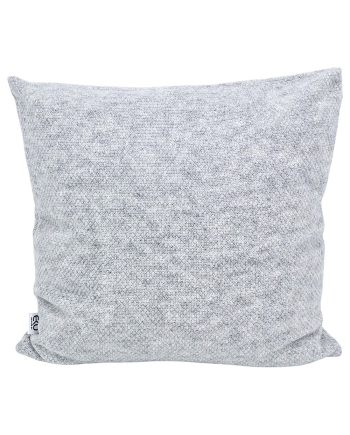 Knitted blanket and cushion set - SET MILANO PEARL