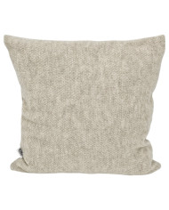Knitted set Blanket with fur lining and Pillow - SET MILANO DUO LATTE