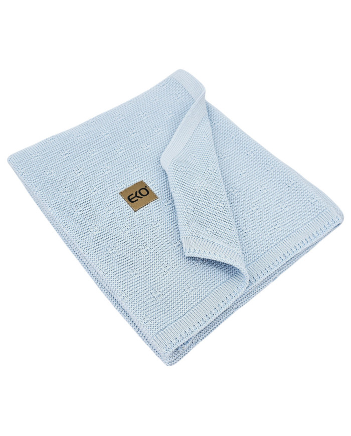 Bamboo blanket BLUE