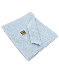 Bamboo blanket BLUE