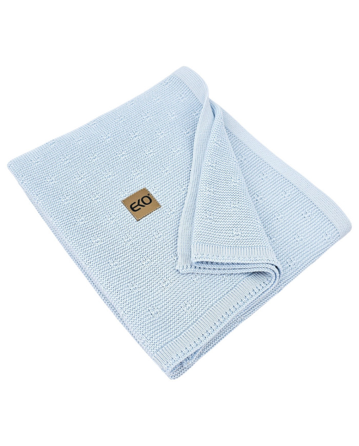 Bamboo blanket BLUE