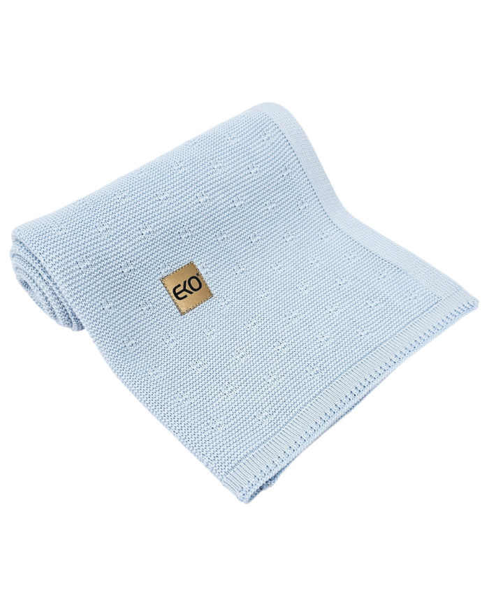 Bamboo blanket BLUE
