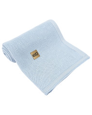 Bamboo blanket BLUE