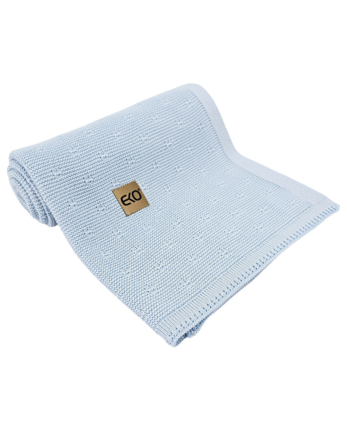 Bamboo blanket BLUE