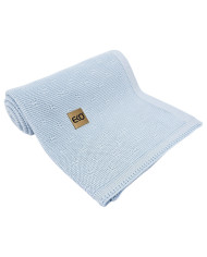 Bamboo blanket BLUE