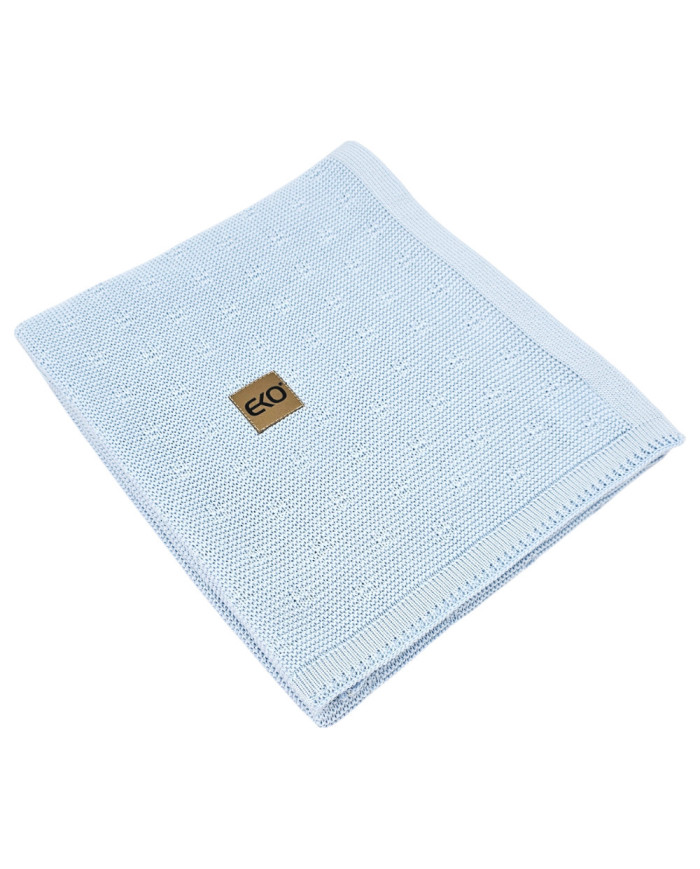 Bamboo blanket BLUE