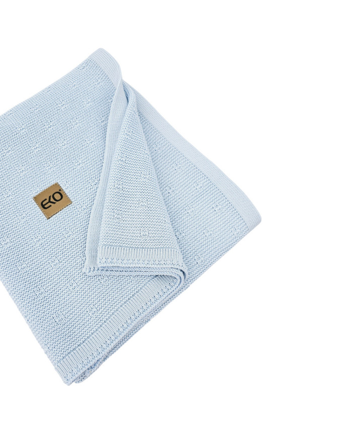 Bamboo blanket BLUE