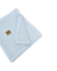 Bamboo blanket BLUE