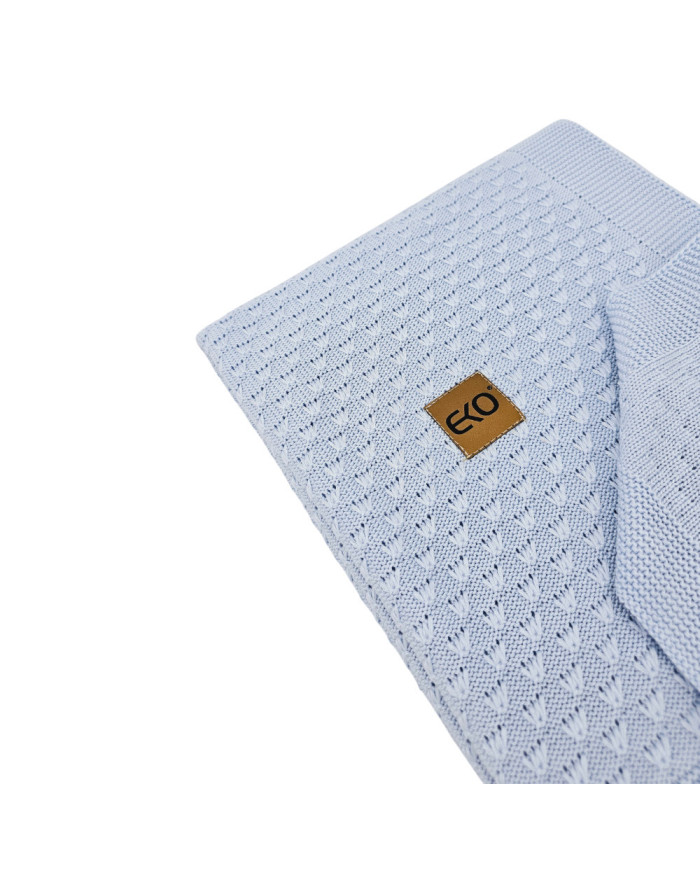 Baby bamboo blanket BLUE