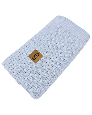 Baby bamboo blanket BLUE