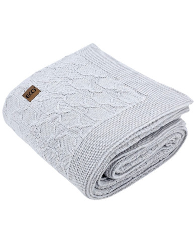 Alpaca wool blanket 150x200 cm - MODENA GREY