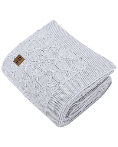 Alpaca wool blanket 150x200 cm - MODENA GREY