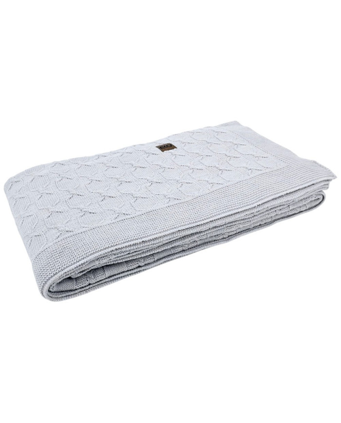 Alpaca wool blanket 150x200 cm - MODENA GREY