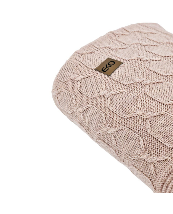 Alpaca wool blanket 150x200 cm - MODENA ROSE PINK