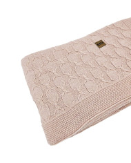 Alpaca wool blanket 150x200 cm - MODENA ROSE PINK