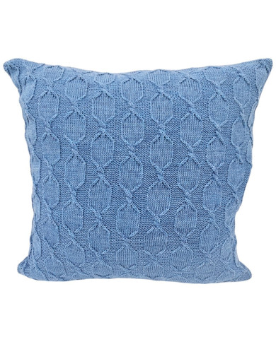 Alpaca wool pillowcase 45x45 cm MODENA BLUE