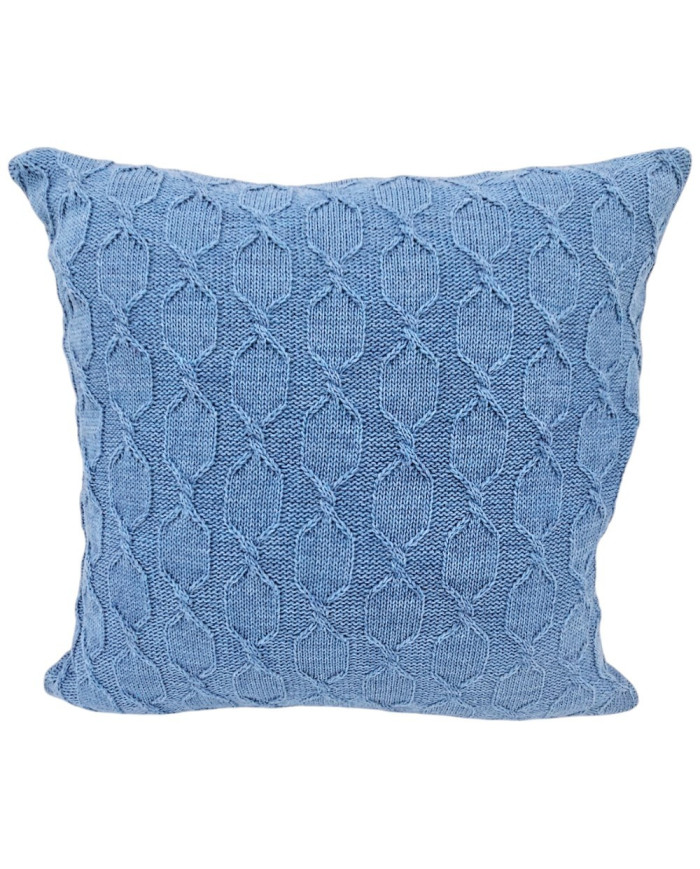 Alpaca wool pillowcase 45x45 cm MODENA BLUE