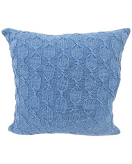 Alpaca wool pillowcase 45x45 cm MODENA BLUE
