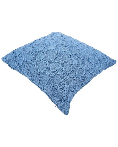 Alpaca wool pillowcase 45x45 cm MODENA BLUE