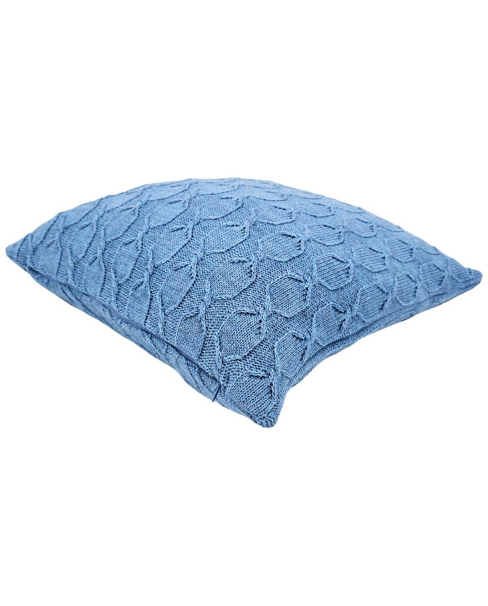 Alpaca wool pillowcase 45x45 cm MODENA BLUE