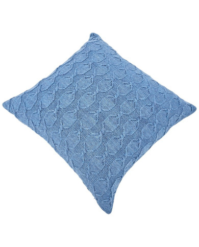 Alpaca wool pillowcase 45x45 cm MODENA BLUE