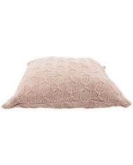 Alpaca wool cushion cover 45x45 cm MODENA powder pink