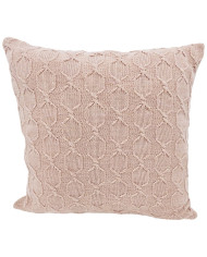 Set of blanket and pillow with Alpaca wool - SET MODENA ROSE PINK