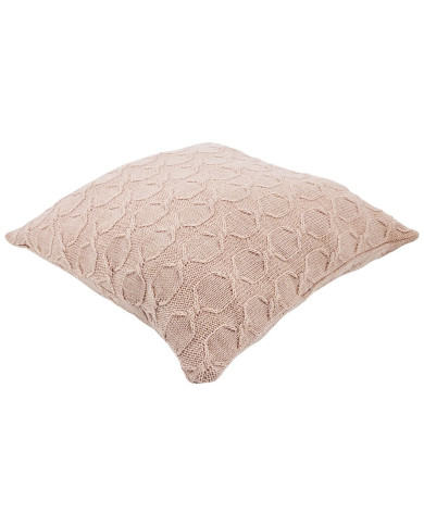 Set of blanket and pillow with Alpaca wool - SET MODENA ROSE PINK