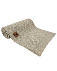 Baby bamboo blanket BEIGE