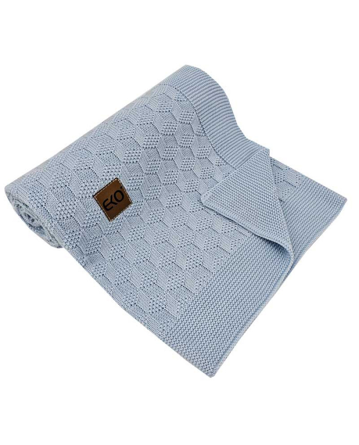 Baby bamboo blanket BLUE