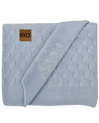 Baby bamboo blanket BLUE