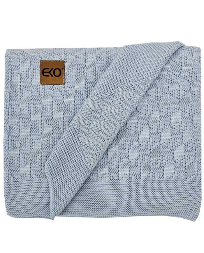 Baby bamboo blanket BLUE