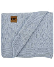 Baby bamboo blanket BLUE
