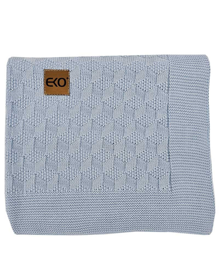 Baby bamboo blanket BLUE