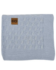 Baby bamboo blanket BLUE