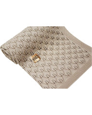 Baby bamboo blanket BEIGE