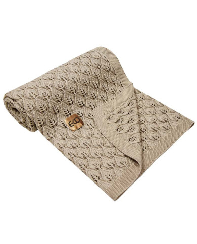 Baby bamboo blanket BEIGE