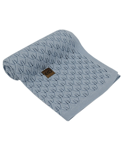 Baby bamboo blanket BLUE