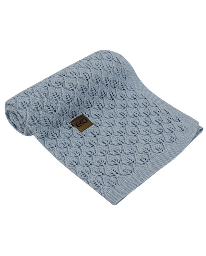 Baby bamboo blanket BLUE