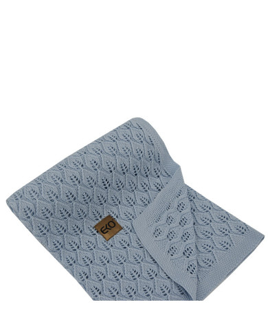 Baby bamboo blanket BLUE
