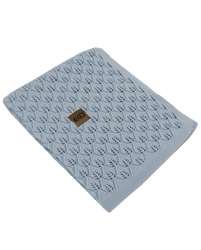 Baby bamboo blanket BLUE