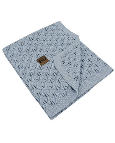 Baby bamboo blanket BLUE