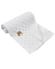 Baby bamboo blanket WHITE