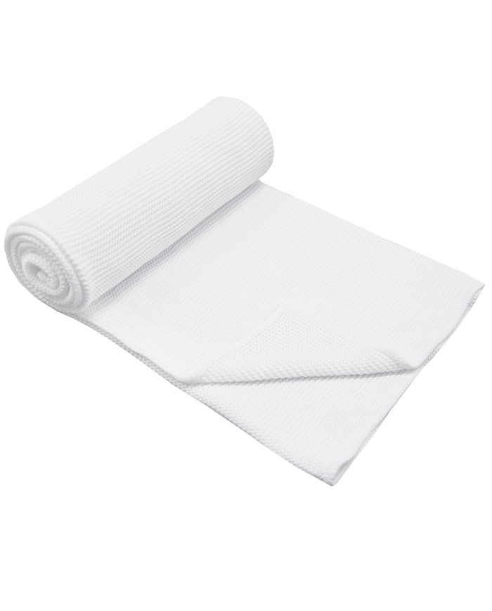 Baby bamboo blanket WHITE